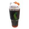 Termo para Café de Acero Inoxidable con Doble Pared de Hello Kitty Negro