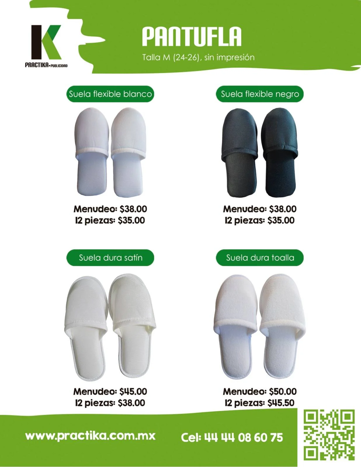 PANTUFLAS Sin impresión
