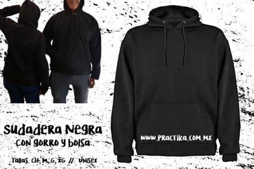 SUDADERA NEGRA - Imagen 2