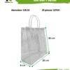 BOLSA TRANSPARENTE CON ASA