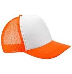 GORRA TRUCKER NARANJA NEON