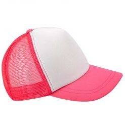 GORRA TRUCKER ROSA NEON