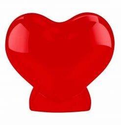 ALCANCÍA CORAZÓN ROJO