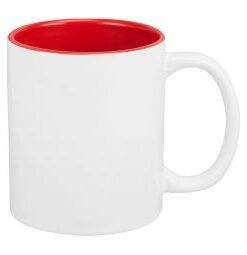 TAZA PARA SUBLIMAR PANAJI ROJO