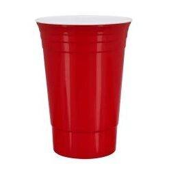 VASO FIESTA ROJO