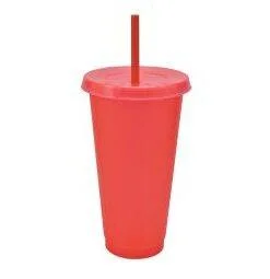 VASO JAS NARANJA NEÓN