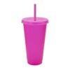 VASO JAS ROSA NEÓN