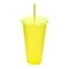 VASO JAS AMARILLO NEÓN