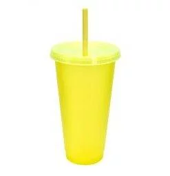 VASO JAS AMARILLO NEÓN
