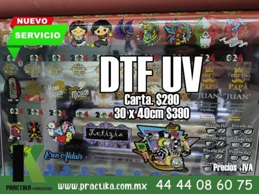DTF UV Maquila