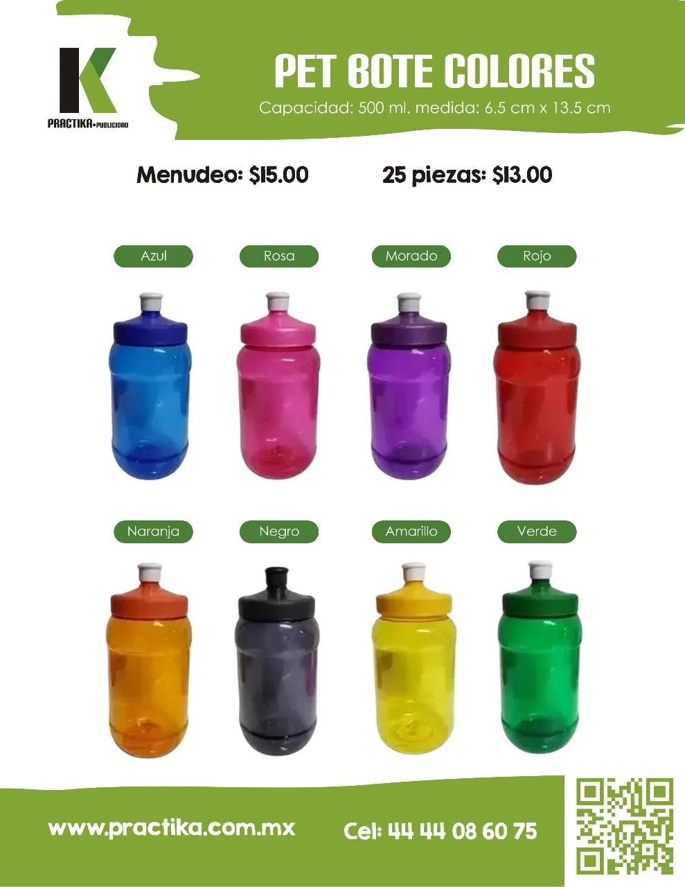 CILINDRO PET COLOR