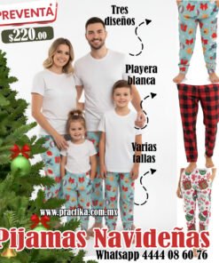 pijamas navideñas