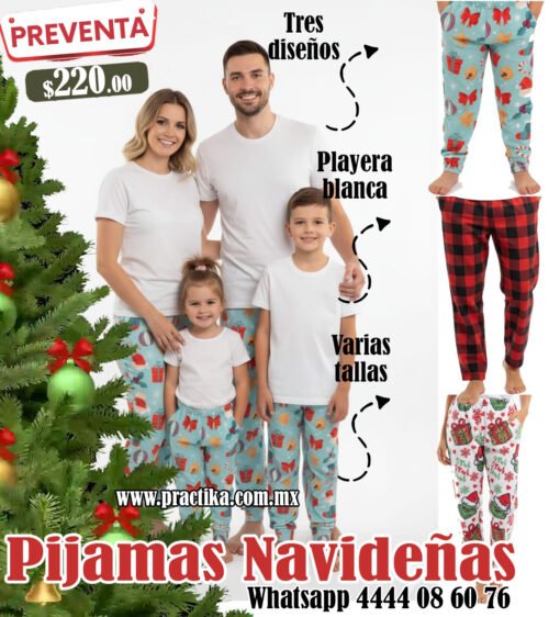 pijamas navideñas