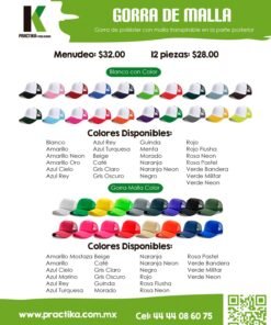 gorra malla